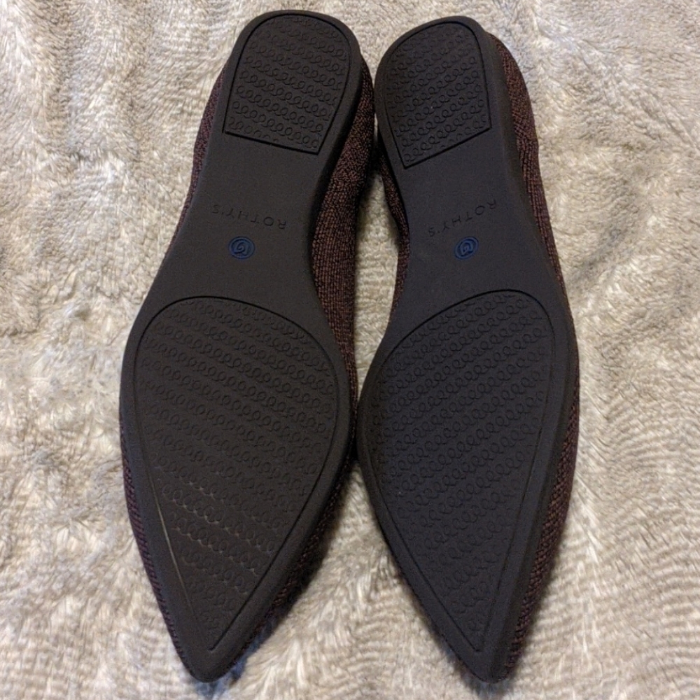 Rothy's The Point Flats Truffle Python - image 2